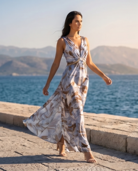Elysian Breeze Maxi Dress