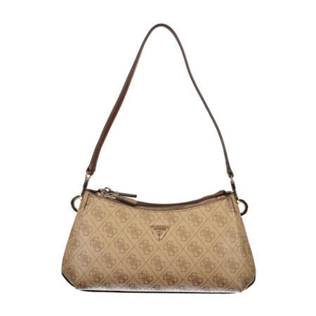 Guess Jeans – Noelle II Mini Latte Logo Shoulder Bag