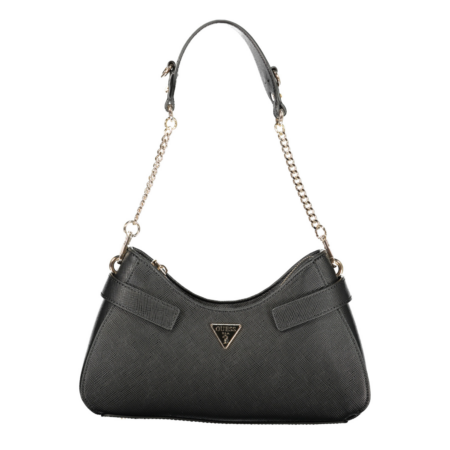 Guess – Serenova Chain Black Shoulder Bag